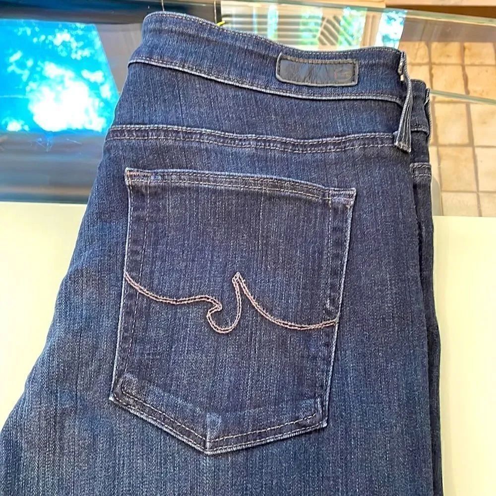 AG Adriano Goldschmied jeans 32r the Farrah skinny high rise skinny very stretch